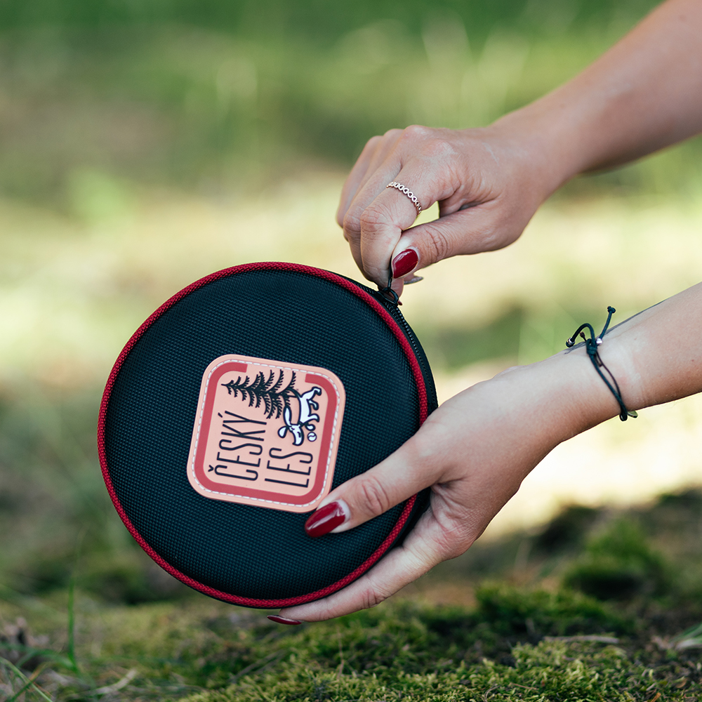 Akinu ČESKÝ LES miska cestovnÍ 2x350ml Barva: Červená Obrázek