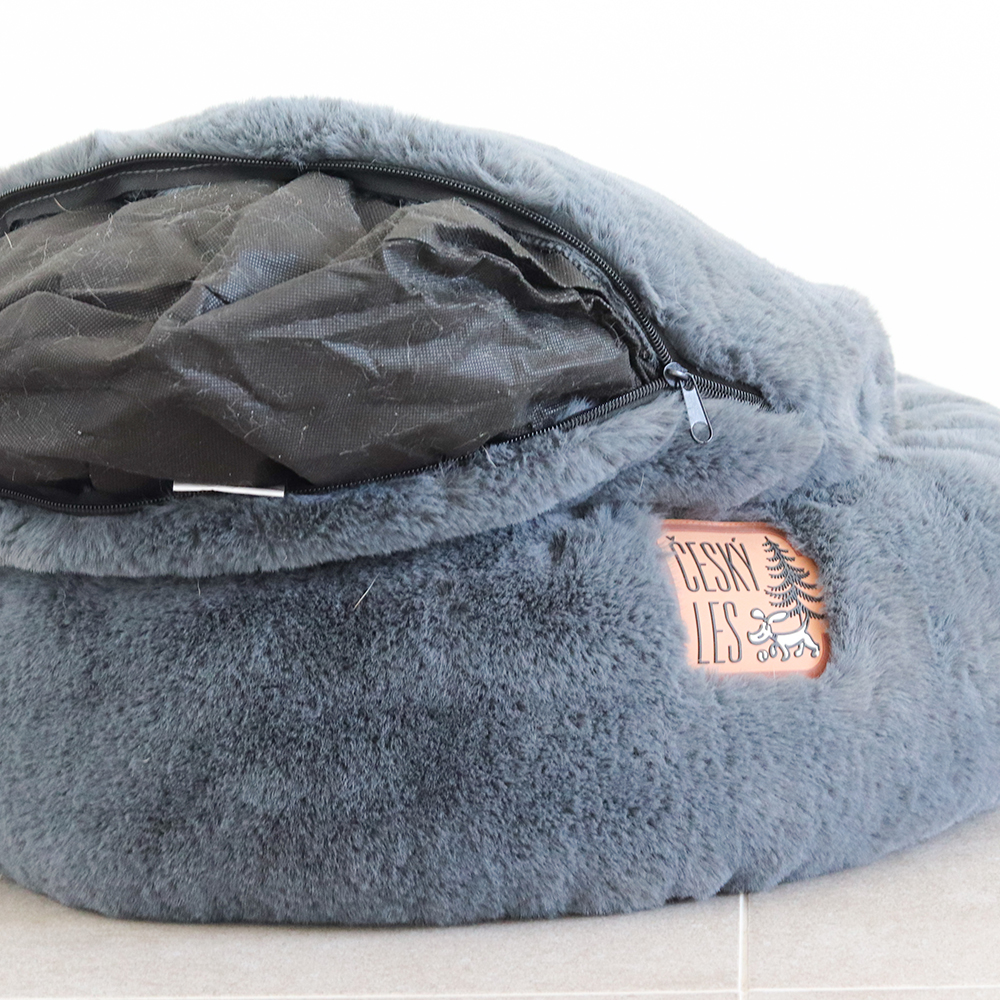 Akinu ČESKÝ LES plyšový donut XS 45 cm Barva: Béžová Obrázek