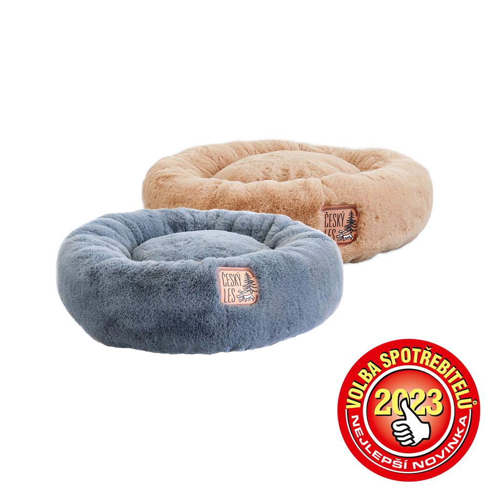 Akinu ČESKÝ LES plyšový donut XS 45 cm Barva: Béžová Obrázek