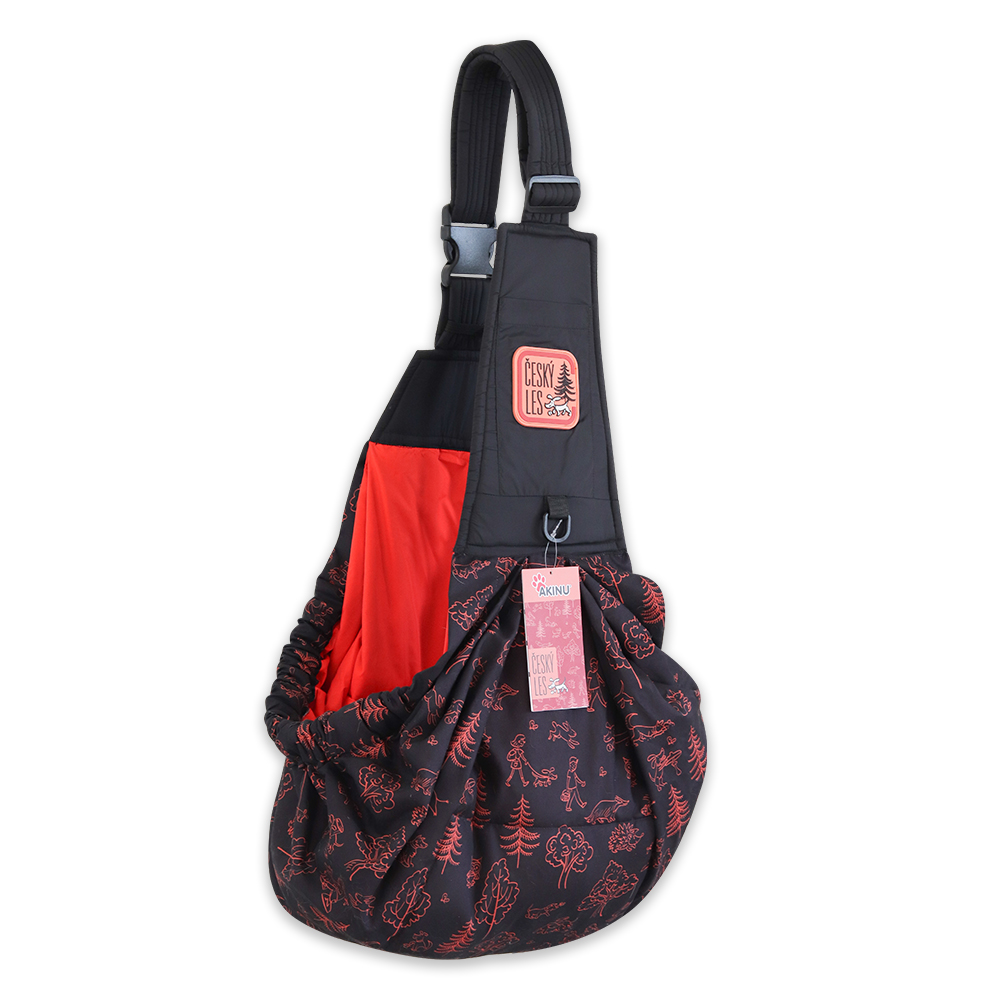 Akinu ČESKÝ LES cestovní taška Barva: Červená Obrázek