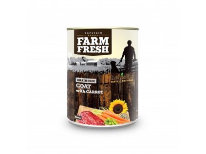 3036 farm fresh goat with carrot 400 g
