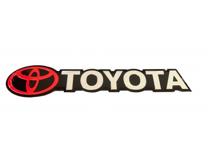 3D Chromová Samolepka - Toyota