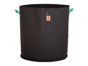 14744 100 liter fabric pot black green 50x53cm 2