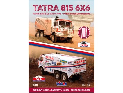 Tatra 815 6×6, Paříž – Kapské Město 1992 / Paříž – Peking 1992