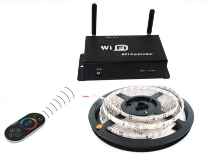 WiFi LED pás RGB 5m, 60LED/m + WiFi  dálkové ovládání