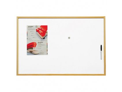 Tabule Classic magnetická Eco board 40 x 60 cm, lakovaný povrch, dřevený rám
