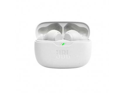 JBL Wave Beam TWS Bluetooth bezdrátová sluchátka bílá