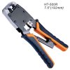 Kleště H-Tools HT-500R profesionální, modulární, krimpovací, s ráčnou (RJ11,12,45)