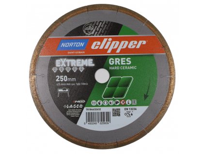 Norton Clipper Extreme Gres Hard Ceramic 250mm 70184632632 247359