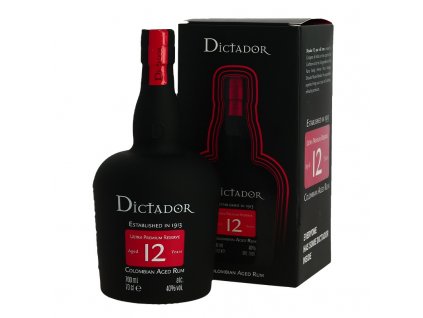 dictador 12 yo rum from colombia
