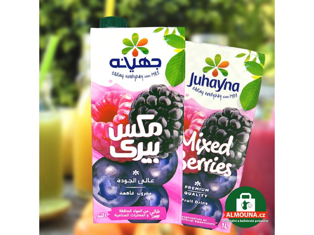 Džus Mixed berries - Juhayna 1l ( عصير التوت جهينة )