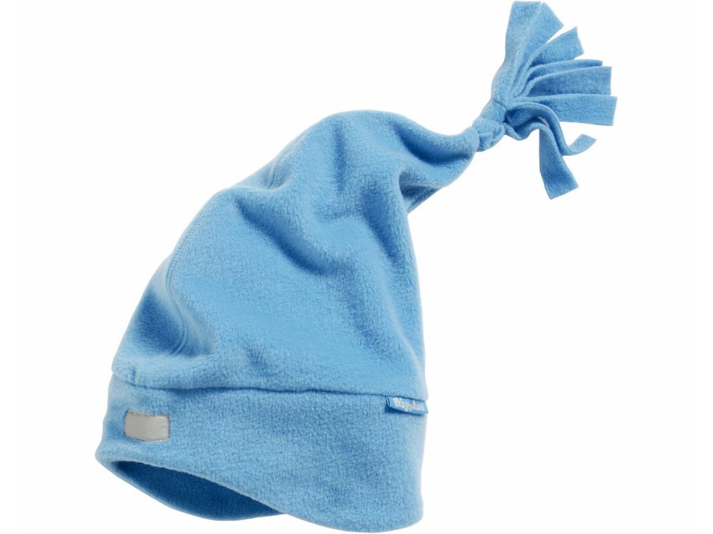 Fleecová čiapka modrá