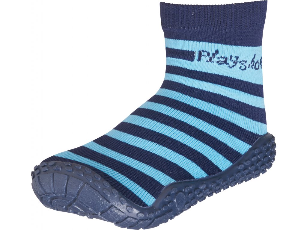 Aqua ponožky modrý pásik