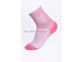 Surtex ponožky 70% Aerobic Merino dětské - sv.růžová