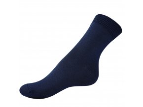 bavlněné ponožky s Ionty stříbra tmave modre
