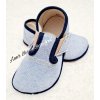 Pegres barefoot papucky BF01 blue modra