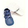 Baby Bare Shoes barefoot Fall Asfaltico Blue Navy modrá 1