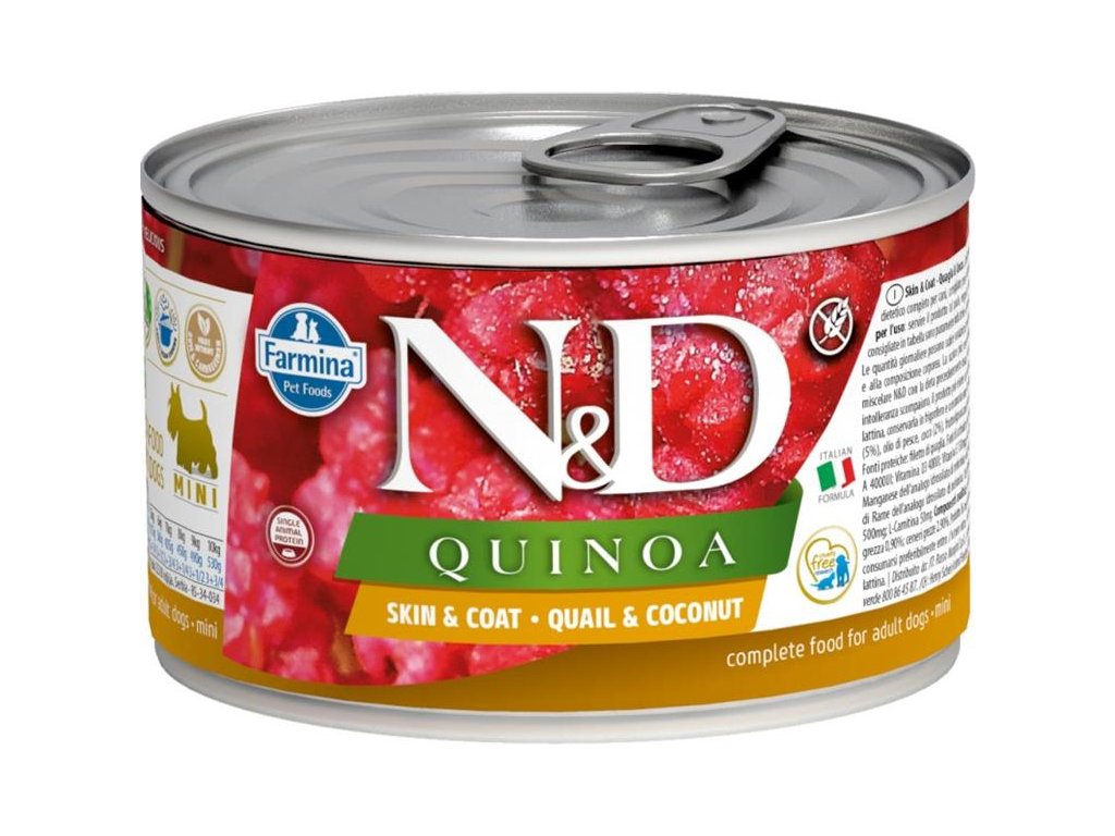 N&D DOG QUINOA Adult Quail & Coconut