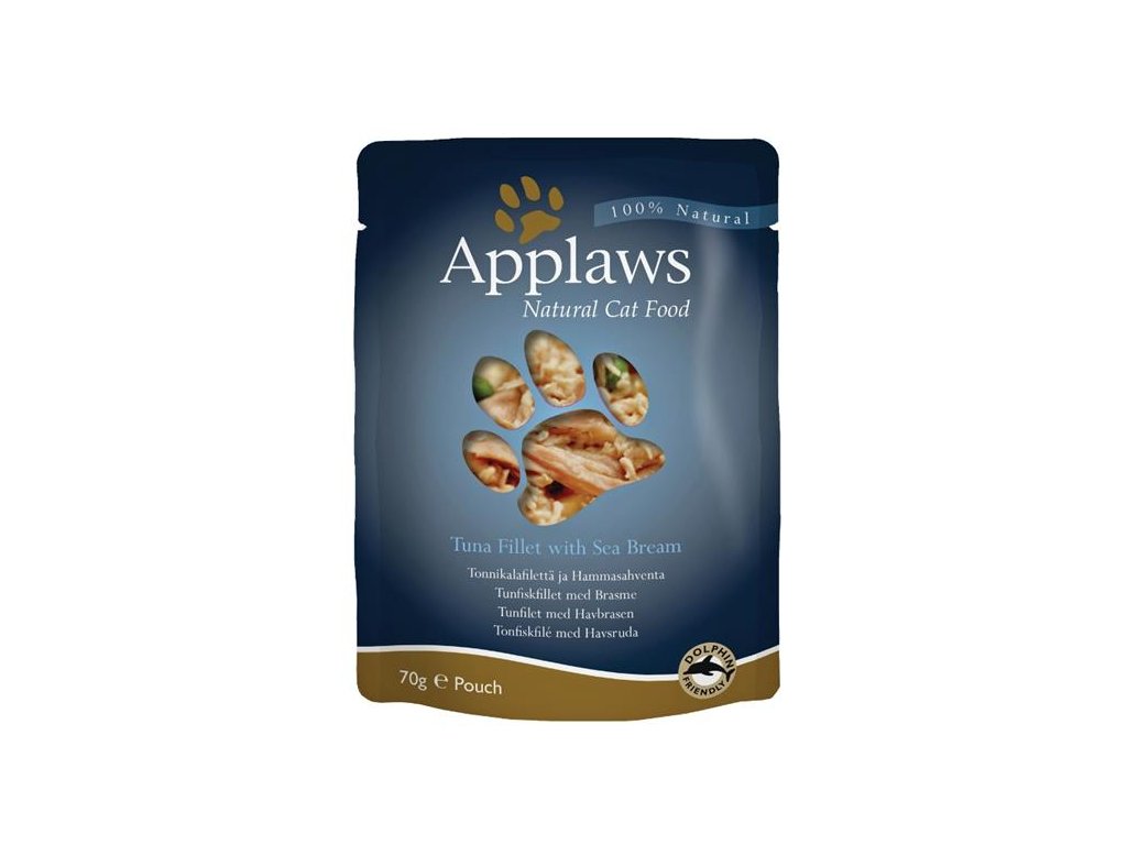 Applaws Cat kaps, tuňák a pražma 70 g