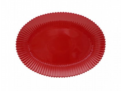 pearl cerveny oval