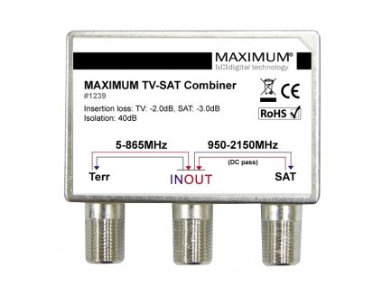 TV - SAT Slučovač Maximum HIGH ISO
