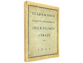 Seznam knih vydaných nakladatelstvím Jos. R. Vilímka
