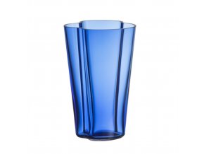 Váza Alvar Aalto iittala 22 cm modrá ultramarine