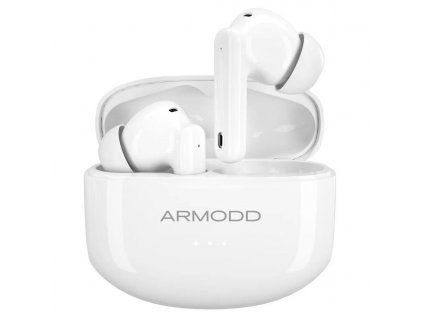 ARMODD Earz Pro (2023) bílá, bezdrátová sluchátka s ANC