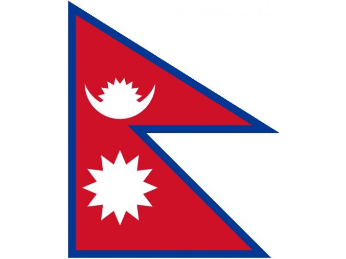 Vlajka Nepálu o velikosti 90 x 150 cm