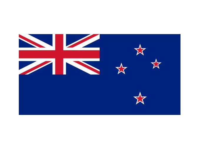 Vlajka Nového Zélandu o velikosti 90 x 150 cm