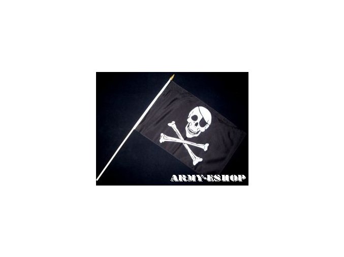 Vlaječka - praporek Pirát 30 x 45 cm