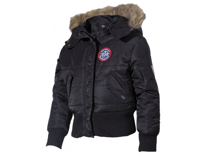 US dětská bunda Aljaška N2B černá