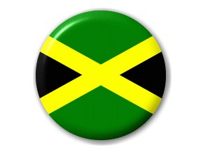 Placka vlajka Jamajka 25 mm