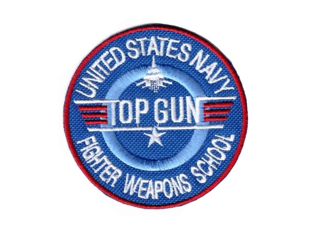 Nášivka US NAVY TOP GUN D-56