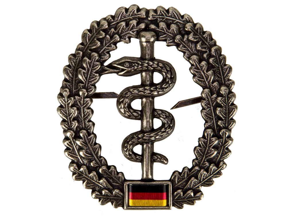Odznak na baret BW (Bundeswehr) SANITÄTSTRUPPE