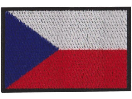 Nášivka vlajka Česká republika barevná velká A-5