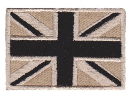 Nášivka vlajka britská Velká Británie C-10 desert