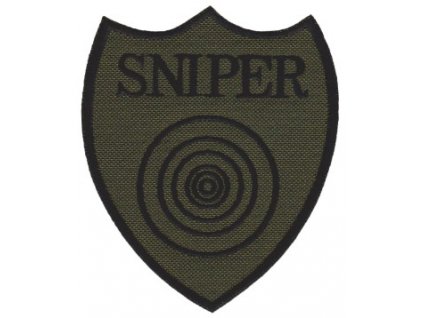 Nášivka Sniper terč bojová polní D-19