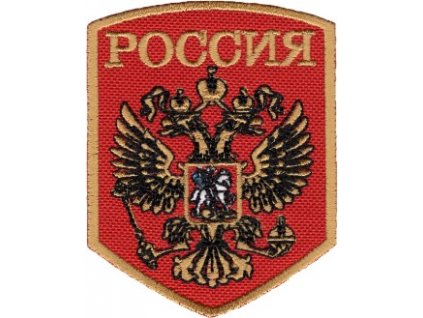 Nášivka znak Rossija Rusko D-57 velcro suchý zip