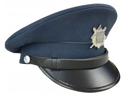 Brigadýrka služební AČR modrá vz.97 stříbrný odznak originál