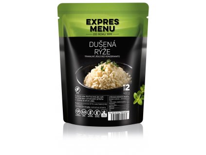 Dušená rýže (2 porce 400g) EXPRES MENU