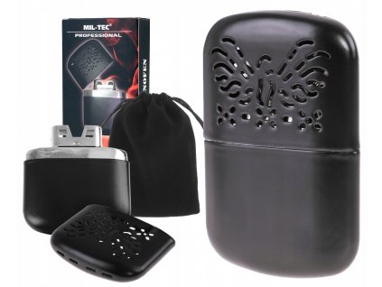 Ohřívač kapesní benzínový černý Professional Pocket Stove Black Mil-Tec® 15280002