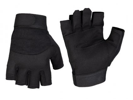Rukavice bezprsté černé Army Fingerless Gloves Black Mil-Tec® 12538502