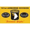 Vlajka 90x150cm 101 airborne žlutá č.210