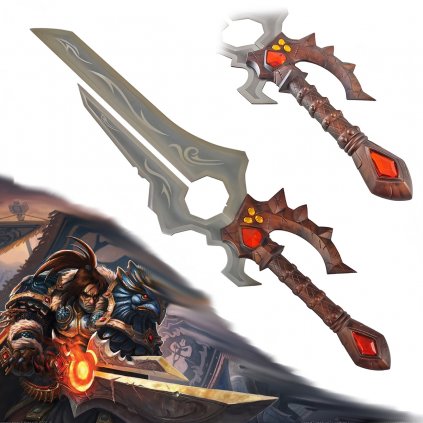 Meč krále Variana Wrynna "SHALAMAYNE" rozložitelný! Warcraft