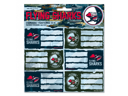 Ars Una Jmenovky na sešity Flying Sharks