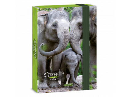 Ars Una Box na sešity Serenity Slon A5