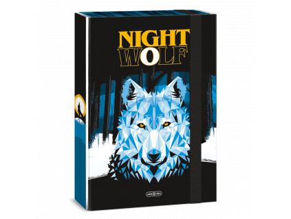 Box na sešity NightWolf A4