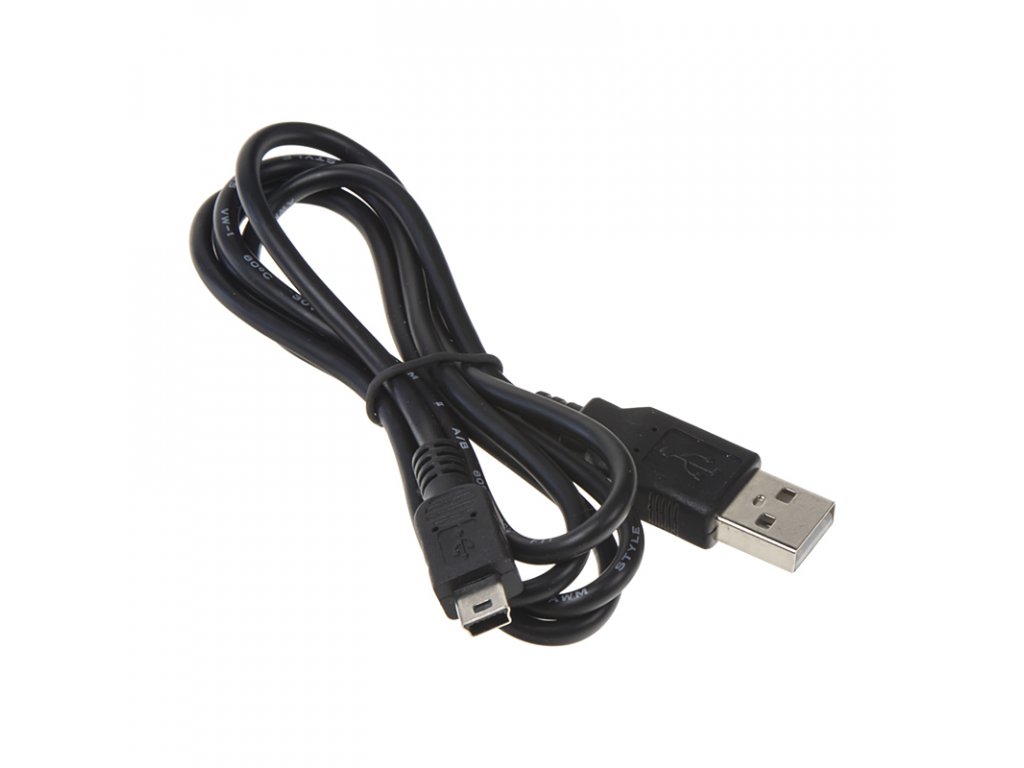 Propojovací kabel USB miniUSB 0,8m
