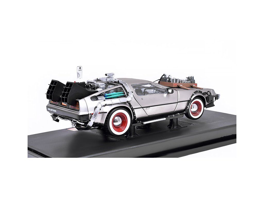 De Lorean Sunstar 1/18 Retour Vers Le Futur 3 - SS2712, Miniature Neuve